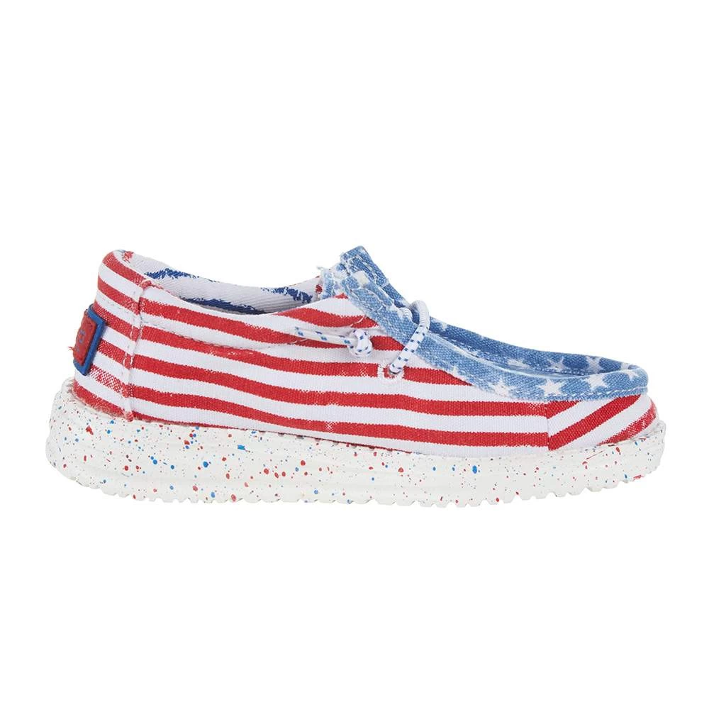 Heydude Toddler Hey Dude Wally Stars N Stripes Casual 5 Heydude Toddler Hey Dude Wally Stars N Stripes Casual - Image 5