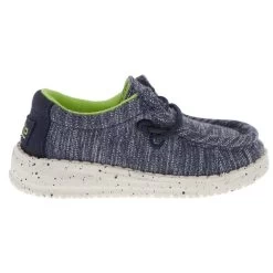 Heydude Toddler Hey Dude Wally Stretch Navy Speckle Casual -Heydude 160012778 05
