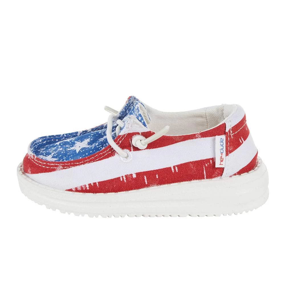 Heydude Toddler Hey Dude Wendy Star Spangled Casual 3 Heydude Toddler Hey Dude Wendy Star Spangled Casual - Image 3