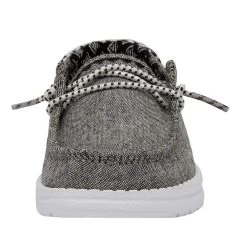 Heydude Toddler Hey Dude Wendy Chambray Onyx Casual Shows -Heydude 160024203 WENDY TODDLER CHAMBRAY ONYX LEFT 04