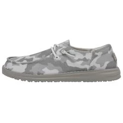 Heydude Women`s Hey Dude Wendy Funk Cloud Camo White Casual