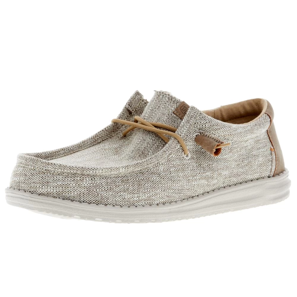 Heydude Men's Hey Dude Wally Ascend Walnut Woven Casual Shoe 1 Heydude Men's Hey Dude Wally Ascend Walnut Woven Casual Shoe