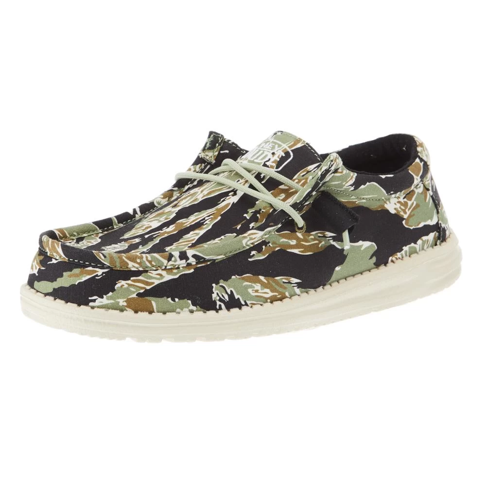 Heydude Men's Hey Dude Wally Tiger Camo Casual Shoe 1 Heydude Men's Hey Dude Wally Tiger Camo Casual Shoe