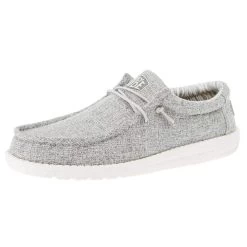 Heydude Men's Hey Dude Wally Eco Linen Iron Casual Shoe