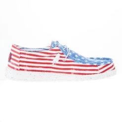 Heydude Men's Hey Dude Wally Patriotic Stars And Stripes Casual 9 Heydude Men's Hey Dude Wally Patriotic Stars And Stripes Casual -Heydude 40001 9C8 05