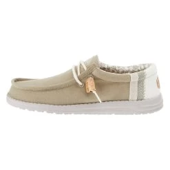 Heydude Men's Hey Dude Wally Linen Natural Mows Casual Shoe -Heydude 400015 3VG 03