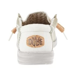 Heydude Men's Hey Dude Wally Linen Natural Mows Casual Shoe -Heydude 400015 3VG 04