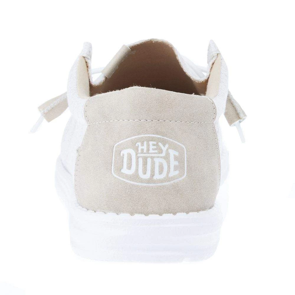 Heydude Men's Hey Dude Wally Ascend Wover Ivory Casual Shoe 4 Heydude Men's Hey Dude Wally Ascend Wover Ivory Casual Shoe - Image 4