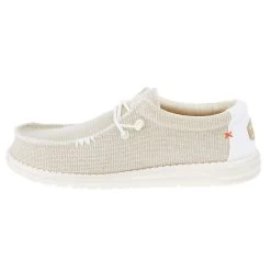 Heydude Men's Hey Dude Wally Braided Off White Casual Shoe 7 Heydude Men's Hey Dude Wally Braided Off White Casual Shoe -Heydude 40003 1LB 03