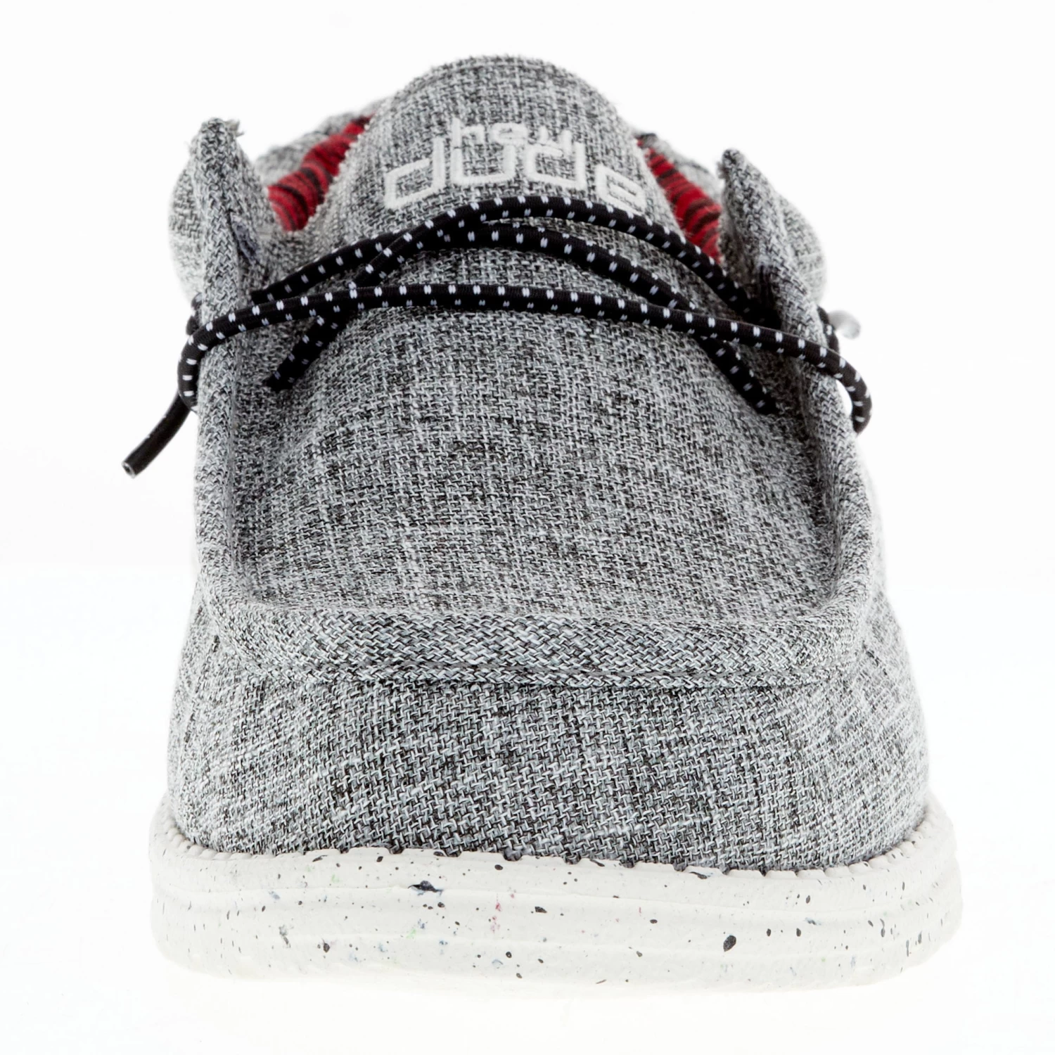 Heydude Men's Hey Dude Wally Eco Linen Black Casual Shoe 2 Heydude Men's Hey Dude Wally Eco Linen Black Casual Shoe - Image 2