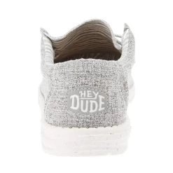 Heydude Men's Hey Dude Wally Eco Linen Iron Casual Shoe -Heydude 40005 1HS 04