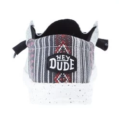 Heydude Men's Hey Dude Wally Funk Jacquared Black Aztec Casual -Heydude 40010 0WI 04