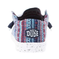 Heydude Men's Hey Dude Wally Funk Jacquared Tribe Casual Shoe -Heydude 40010 4NB 04