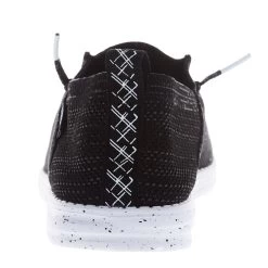 Heydude Men's Hey Dude Wally Halo Jet Black Casual Shoe 8 Heydude Men's Hey Dude Wally Halo Jet Black Casual Shoe -Heydude 40014 1KN 04