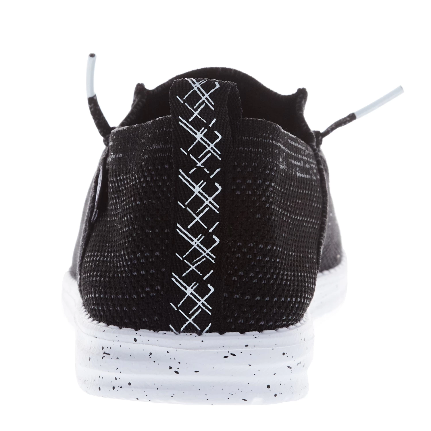 Heydude Men's Hey Dude Wally Halo Jet Black Casual Shoe 4 Heydude Men's Hey Dude Wally Halo Jet Black Casual Shoe - Image 4