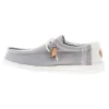Heydude Men's Hey Dude Wally Linen Natural Grey Casual