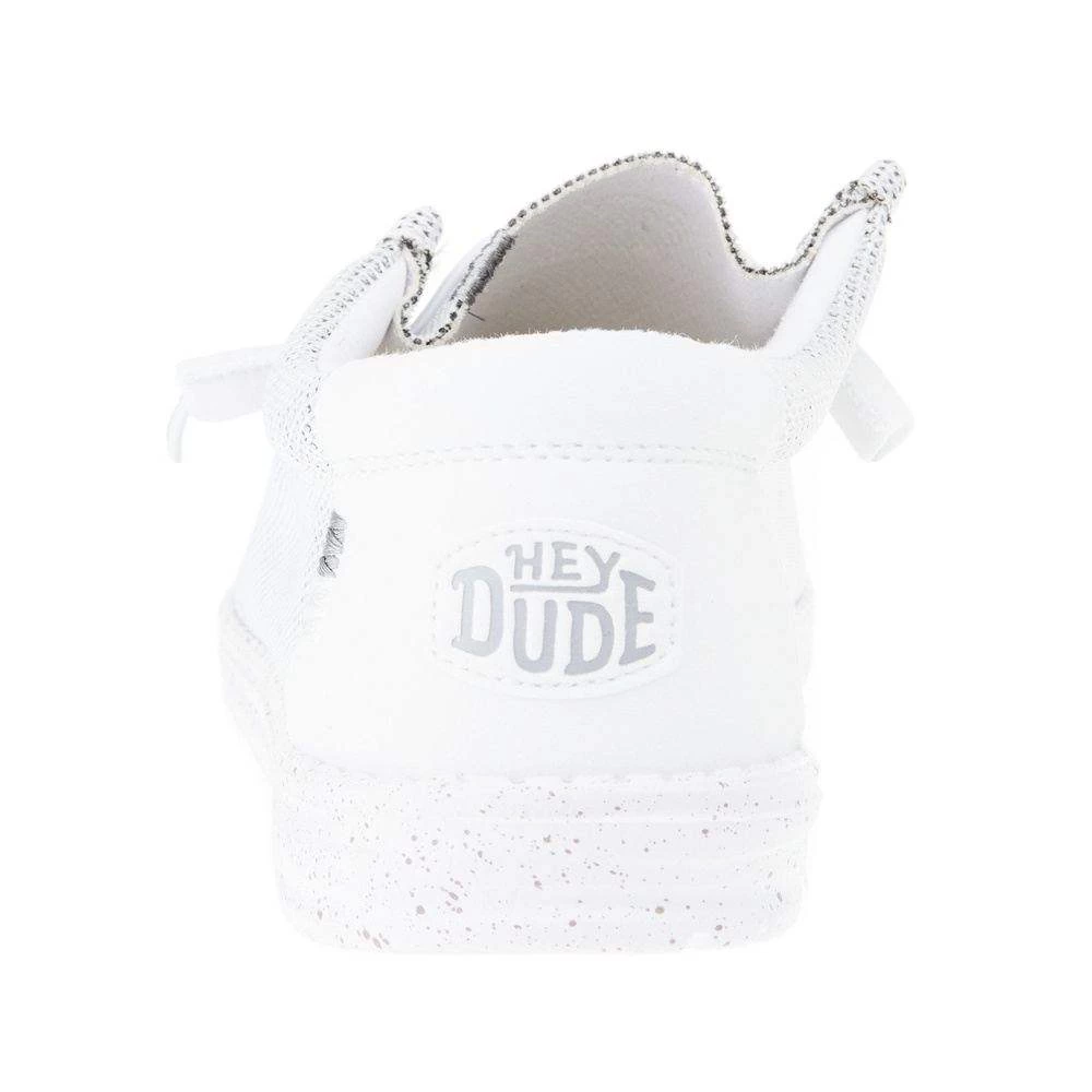 Heydude Men's Hey Dude Wally Sox Stone White Casual Shoe 4 Heydude Men's Hey Dude Wally Sox Stone White Casual Shoe - Image 4