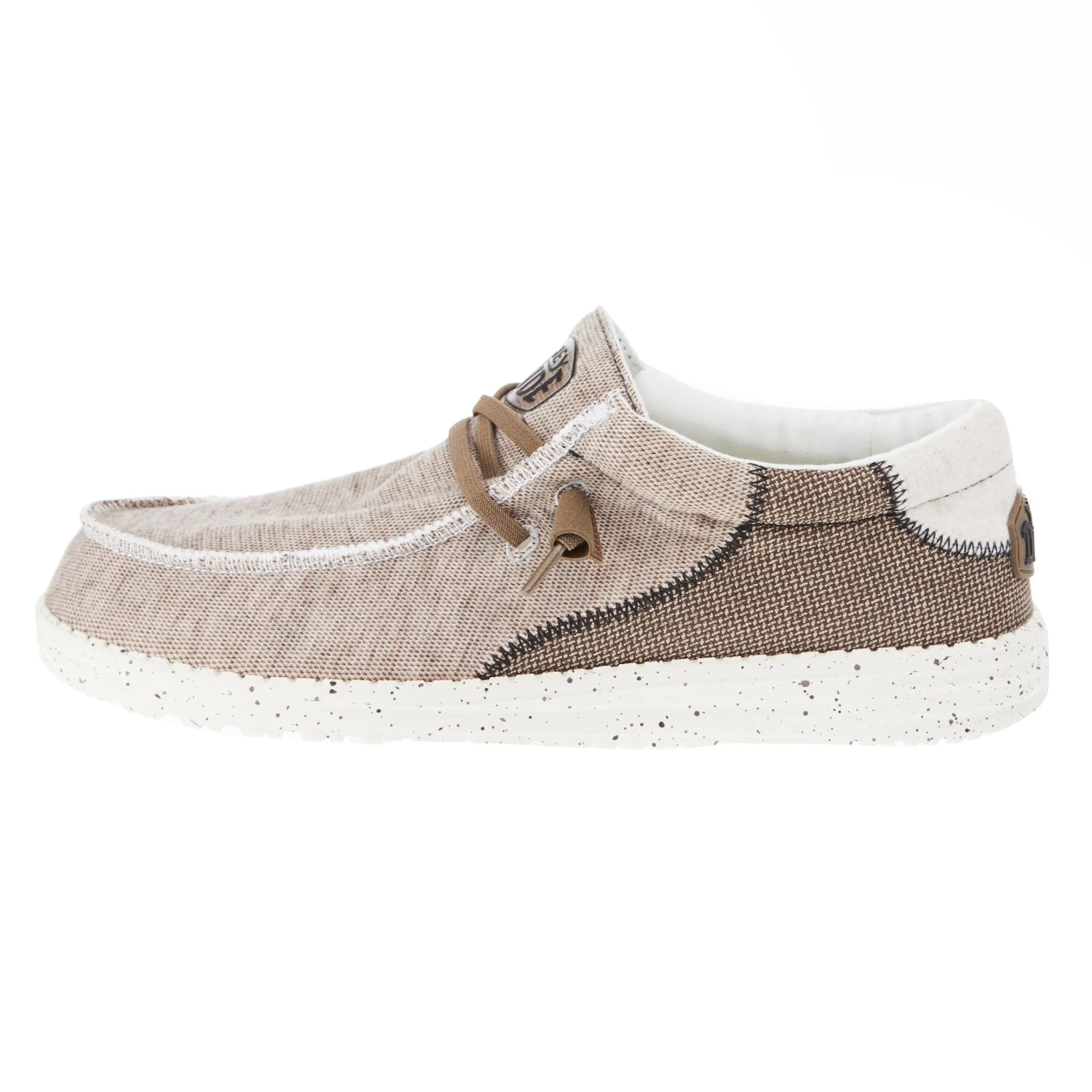 Heydude Men's Hey Dude Wally Stitch Teak Casual Shoe 3 Heydude Men's Hey Dude Wally Stitch Teak Casual Shoe - Image 3