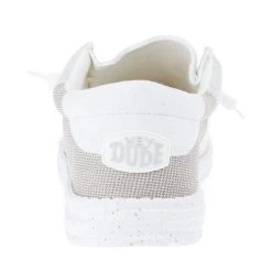 Heydude Men's Hey Dude Wally Stitch Optic White Casual Shoe 8 Heydude Men's Hey Dude Wally Stitch Optic White Casual Shoe -Heydude 40021 1K3 04