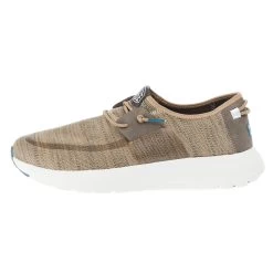 Heydude Men's Hey Dude Sirocco Beige Bark Casual Shoe -Heydude 40140 2CA 03