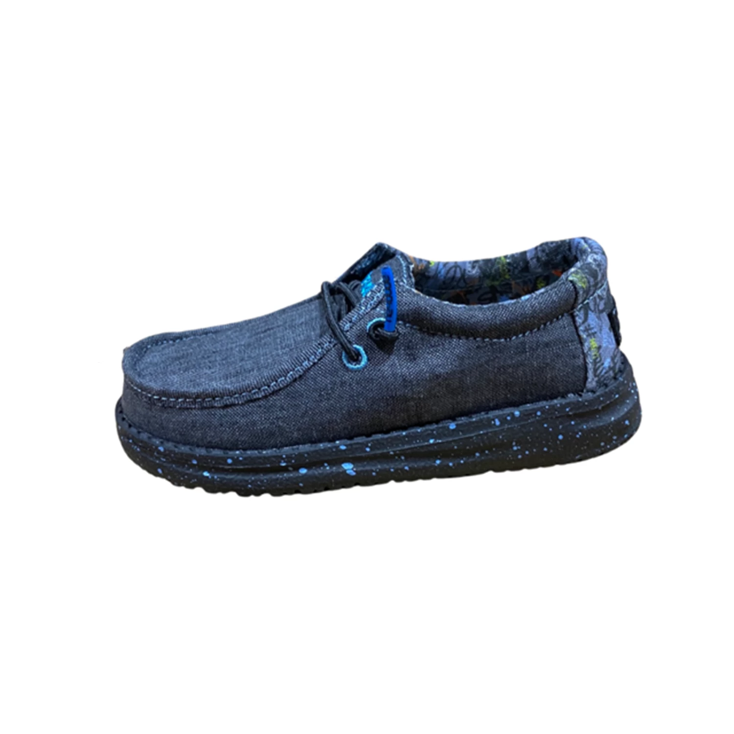 Heydude Hey Dude Wally Toddler Chambray Wave 3 Heydude Hey Dude Wally Toddler Chambray Wave - Image 3