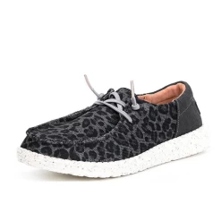 Heydude Hey Dude Wendy Sox Leopard Grey