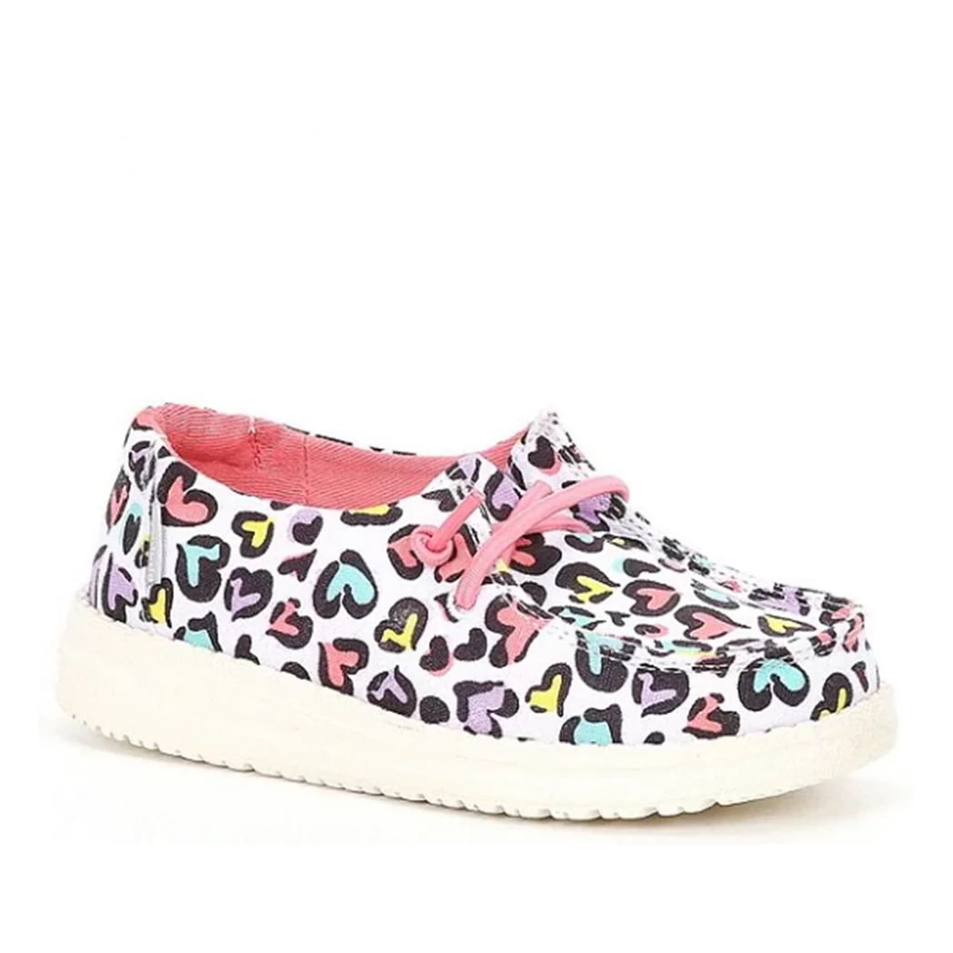 Heydude Hey Dude Wendy TODDLER White Leopard 2 Heydude Hey Dude Wendy TODDLER White Leopard - Image 2