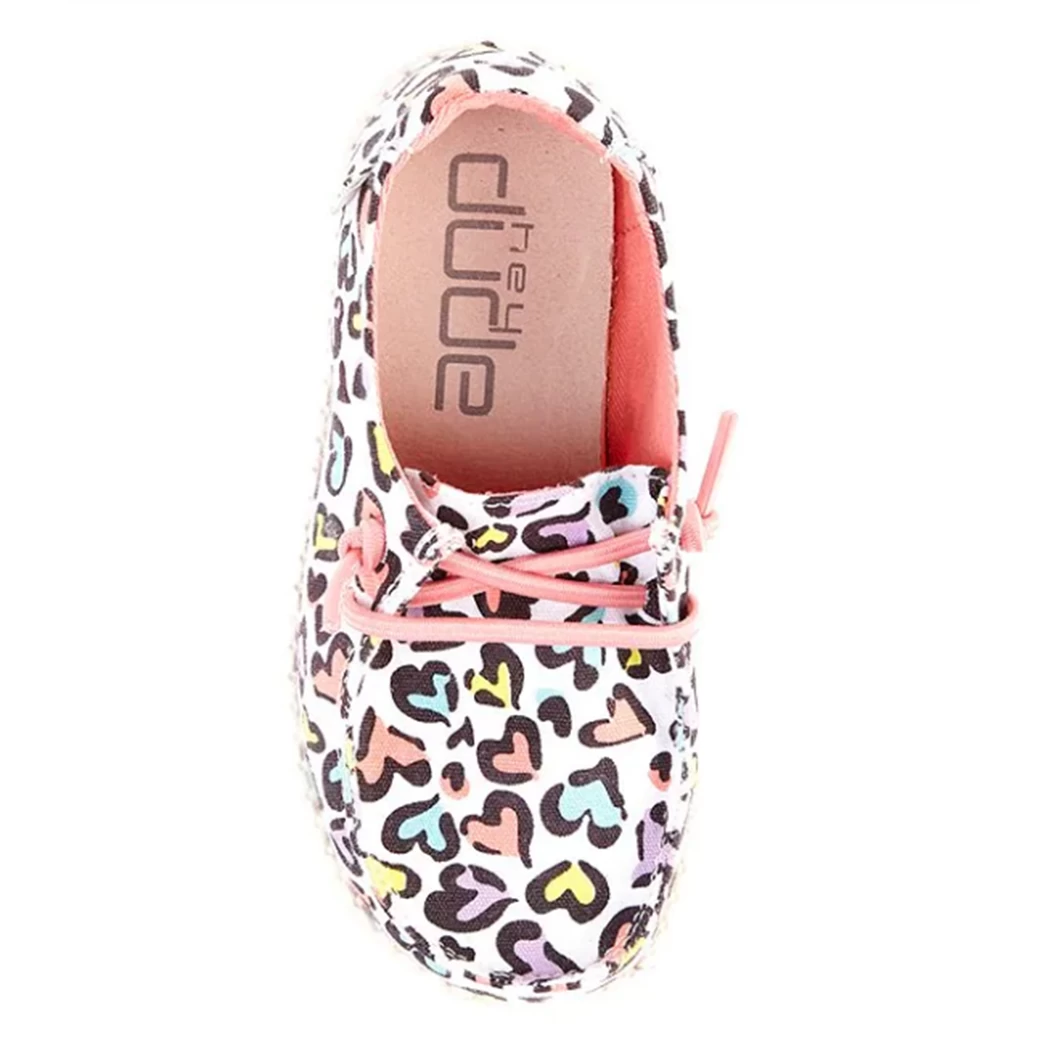 Heydude Hey Dude Wendy TODDLER White Leopard 3 Heydude Hey Dude Wendy TODDLER White Leopard - Image 3