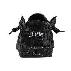 Heydude Hey Dude Wally Stretch Midnight Bunker Mens Shoe -Heydude back dca44d69 b5cf 4448 823a ff2188ef9b37