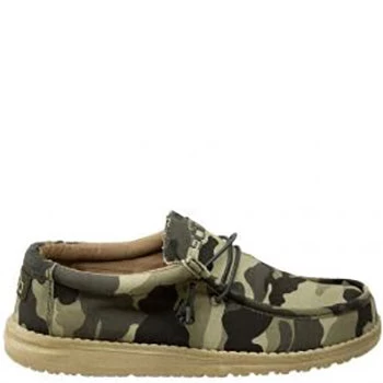 Heydude Hey Dude Men's Wally Canvas Camo Shoe 3 Heydude Hey Dude Men's Wally Canvas Camo Shoe - Image 3